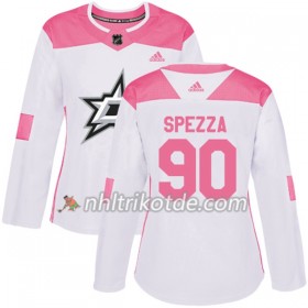 Dallas Stars Trikot Jason Spezza 90 Adidas 2017-2018 Weiß Pink Fashion Authentic - Dame